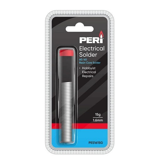 Peri Electrical Solder 60/40 1.6mm x 15g PES1615G