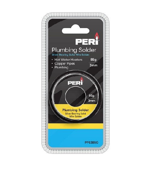 Peri Plumbing Solder 3mm x 85g PPS385G
