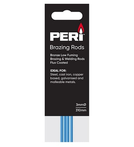 Peri Brazing Rods Bronze Low Fuming  4pk PBBR