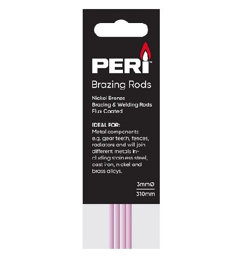 Peri Brazing Rods Nickel Bronze  4pk PNBBR