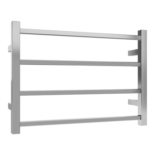 Heated Towel Rail 4Bar Square Chrome 430 x 60mm