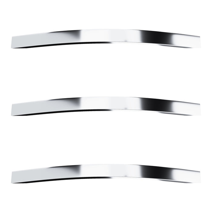 Nova Curved Heated Towel Bar 21W Square 700