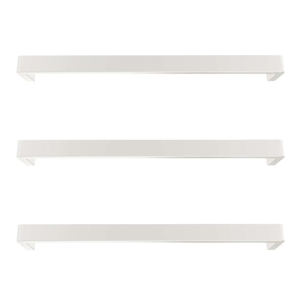 Vera Rounded Edge Heated Towel Bar Matte White 17W 432