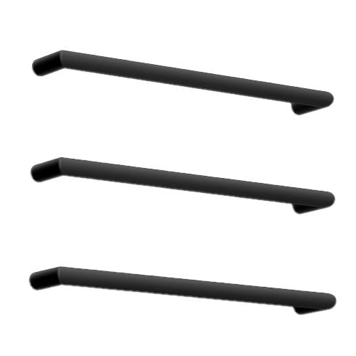 Toro Rounded Edge Heated Towel Bar Matte Black 13W 432