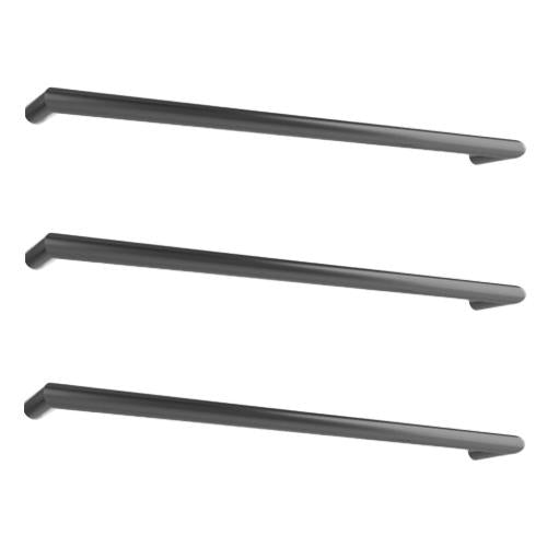 Toro Rounded Edge Heated Towel Bar Matte Gunmetal 13W 432
