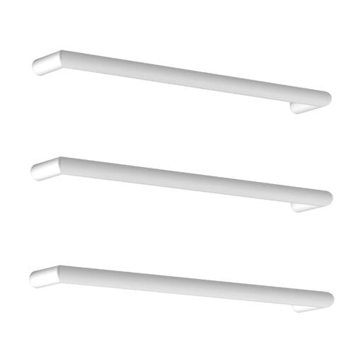 Toro Rounded Edge Heated Towel Bar Matte White 18W 632