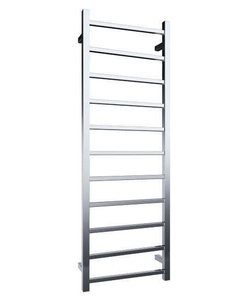 Heated Towel Rail 11Bar 120W Square Chrome 1200 x 600mm