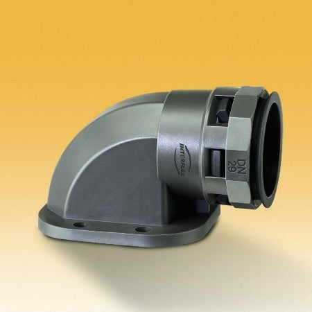 Elbow 90Deg Connector 20mm Black