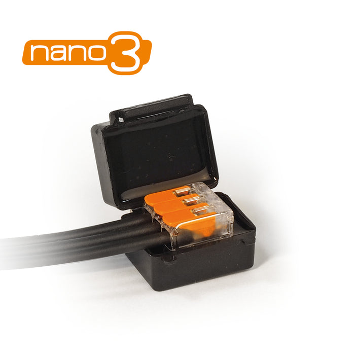 Gel Box 30 x 27 x 23mm with Connectors (Pkt4)