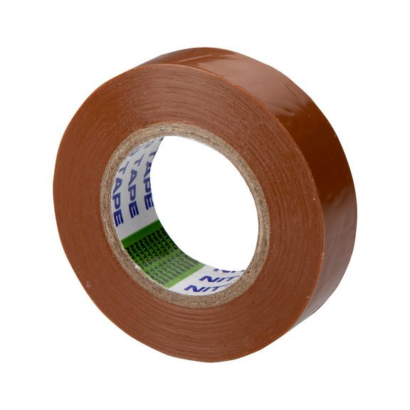 Tape 203 PVC Insulation (20m) Brown