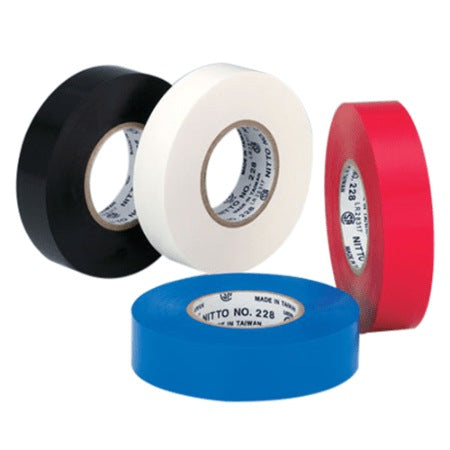 Tape Electrical PVC Premium UV Petro 19mm Red