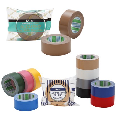 Tape756 Duct Tape Cloth 50mm x 25m Red