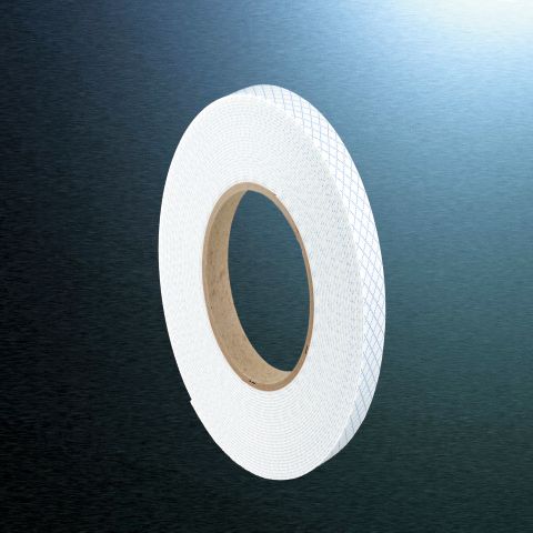 Tape PF-370 Double Sided 0.12mm x 25mm x 10m White