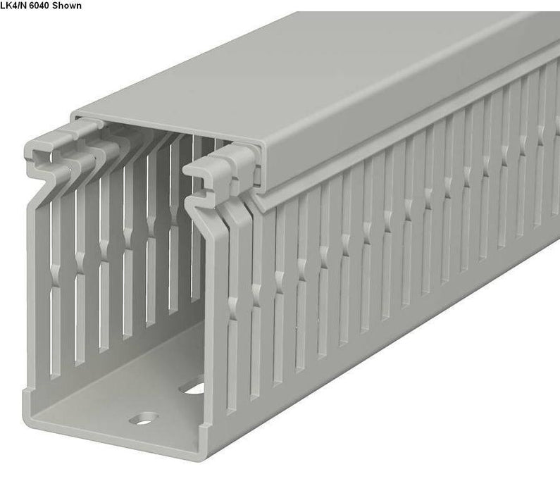 LK4 Open Slot Duct 60 High x 40mm Wide Lobes 2m