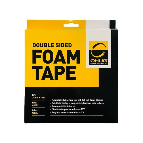 Tape Foam 24mm Double Coated Polyethylene 10m