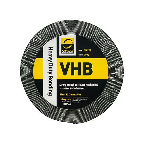 Tape VHB RP45 Double Sided 12.7mm x 1.1mm x 4.57m Grey