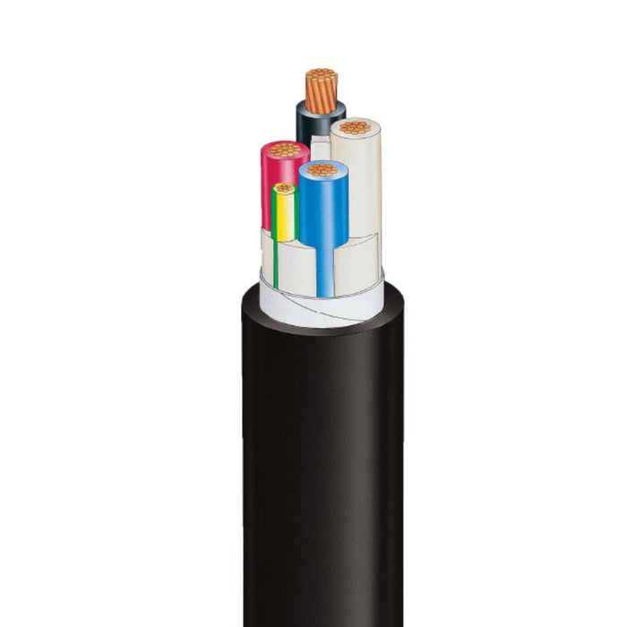 Cable Remolex 6mm 4c + 2.5mm Earth Circ TPS (500m Drum)