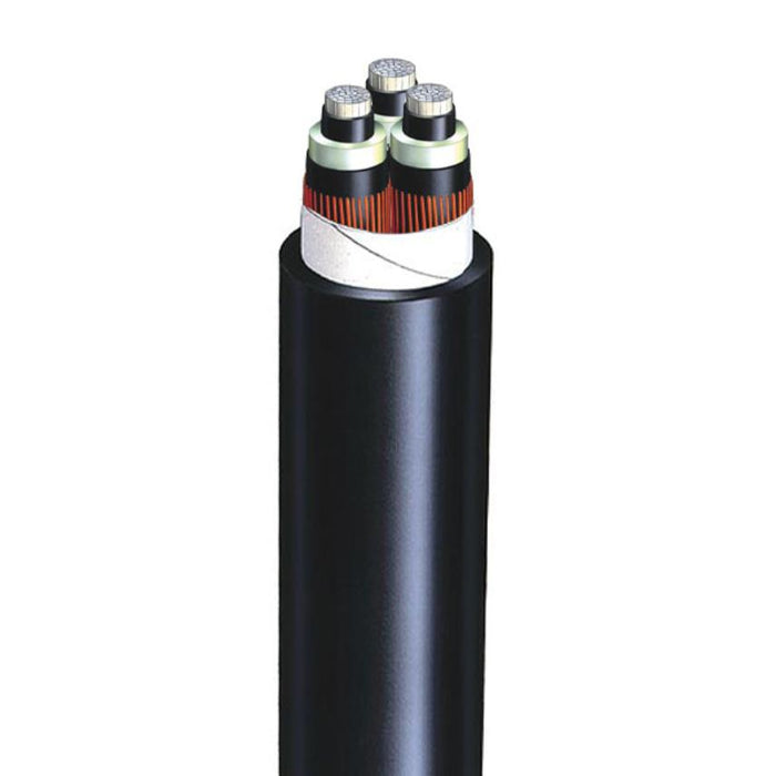 Cable 300mm 3c Al XLPE CWS HDPE 11kV