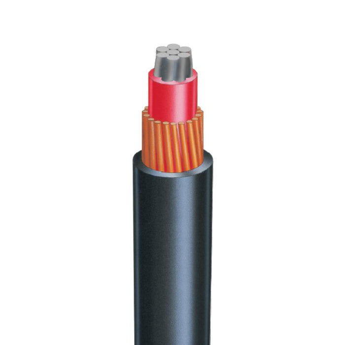 Cable 185mm 1c Al PVC XLPE Neutral Screen