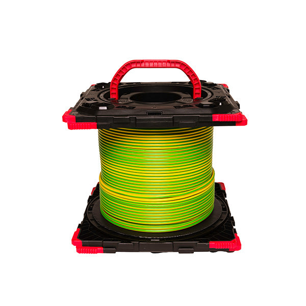 Conduit Wire 6mm V75 Green/Yellow 200m BOOST