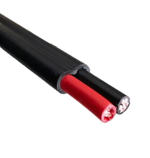 Cable 16mm 2c Flat TPS Black (100m Drum)