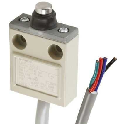 D4C-1201 Limit Switch Pin Plunger 3m Lead
