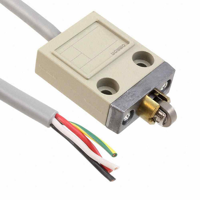 D4C-1203 Limit Switch Cross Roller Plunger 3m Lead