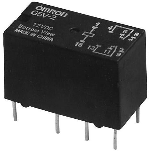 G5V-2 Relay 2Pole CO 12VDC PCB Mnt
