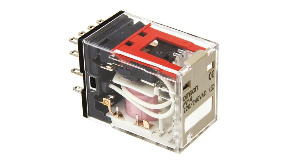 MY2N Relay 2Pole C/O 240VAC