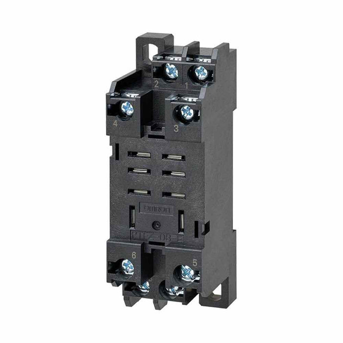 PTFZ-08-E Relay Base for LY1N LY2N DIN Rail /Surface Mount