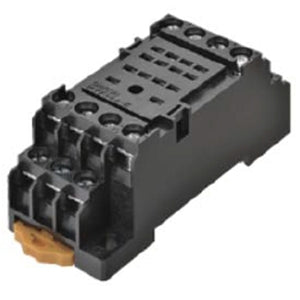 PYFZ-14-E Relay / Timer Base for MY4N H4YN Rail/Surface Mnt