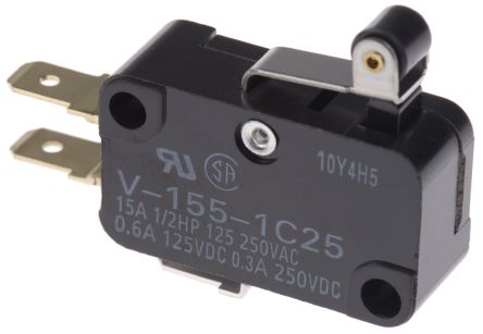 V-155-1C25 Micro Sw Short Hinge Roller Lever SPDT