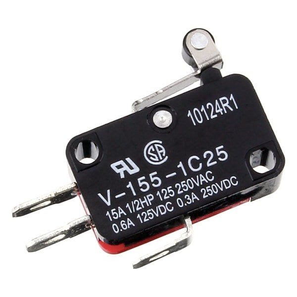 V-155-1C5 Micro Sw Short Roller Lever SPDT 6.3mm Tab