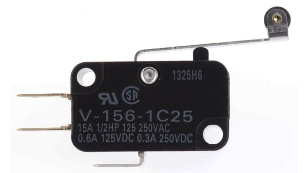 V-156-1C25 Micro Sw Hinge Roller Lever SPDT