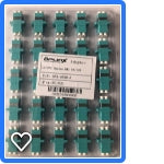 Adaptor LC Multimode Duplex (Aqua)