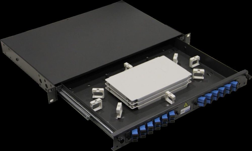 Patch Panel Termination 48f 12x Pigtail & Adapt & Blank