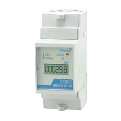 Kwh Meter 1Ph 65A 230VAC 35mm Din Mnt