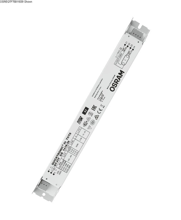 Ballast QT-FIT 5/8 2X18-39 for 2X 24W 39W T5-18W 30W-36W T8