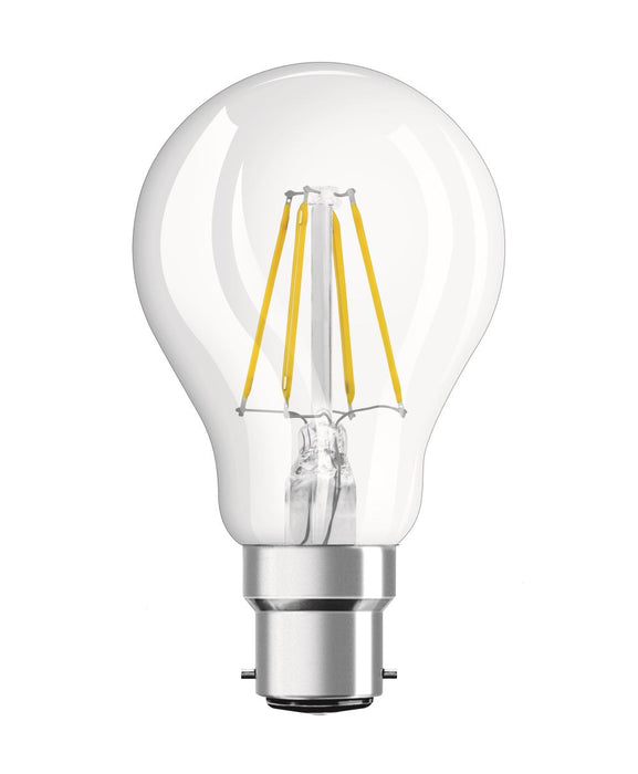 Lamp LED Classic A40 Filament 4W 827 B22d BC Clear Non-Dim