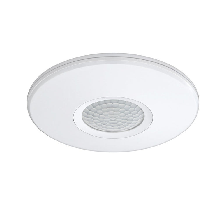 PIR Motion Sensor Flush Surface 6m 360Deg IP20 White