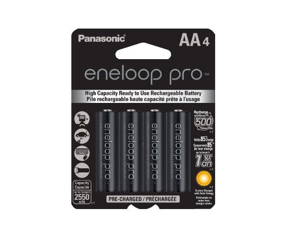 Eneloop Battery Pro AA 4pk 2550mAh (10/Box)