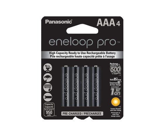 Eneloop Battery Pro AAA 4pk 950mAh (10 per Box)