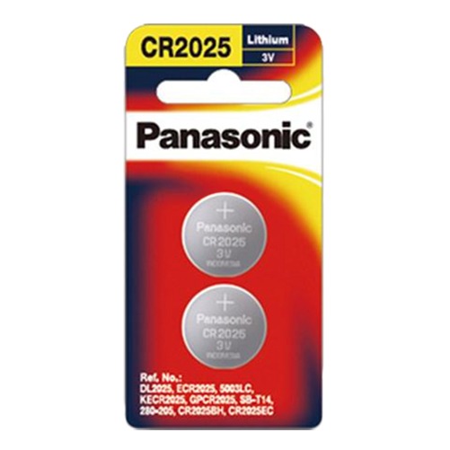 Battery 2025 Lithium 3V 2Pkt (Box12)