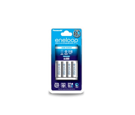 Eneloop Overnight Charger + 4AA Batteries