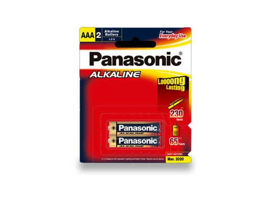 Alkaline Battery AAA Size 2 Pack (12 Per Box)