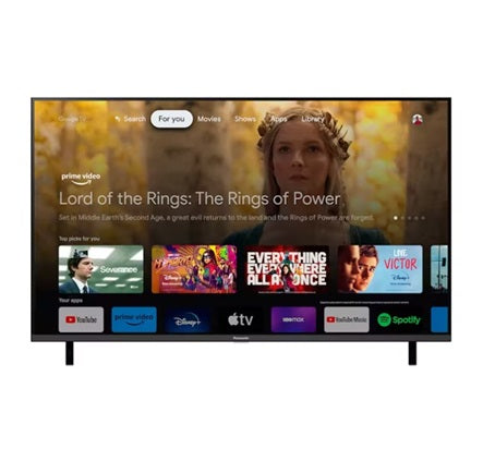 LED TV 43in 4K with Google TV and Chromecast
