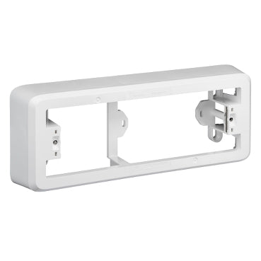 Iconic Sw Socket 4Way Mounting Block White