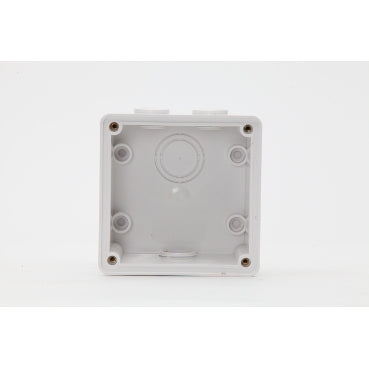 Enclosure 1Gang IP66 20mm Pushout Grey