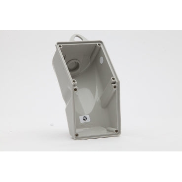 Pendant Enclosure 2Gang 32mm Entry IP66 White