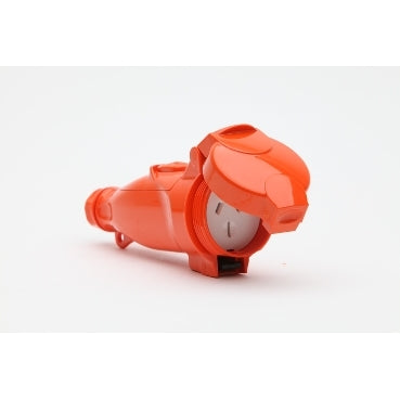 Pendant Sw Skt 3Pin 15A 250V 1Ph IP66 Orange